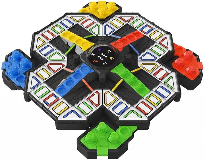 Board Game Ludo - GiiKER スーパーリュード ファミリーボードゲーム 2～4人用、対象年齢6歳以上 | 子供と大人のためのパーティーゲーム、家族向け遊び、男の子と女の子への誕生日プレゼント