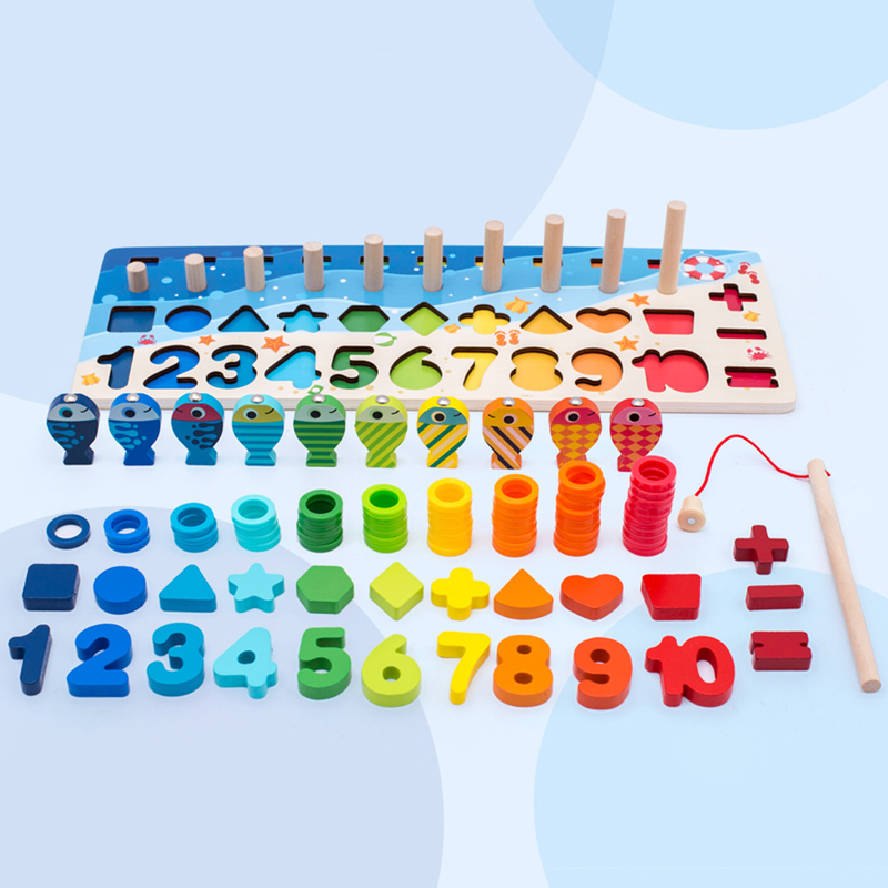 3D 木製ブロック子供用モンテッソーリオーシャンスタイル磁気 - Board Game Harvest のレビューと価格
