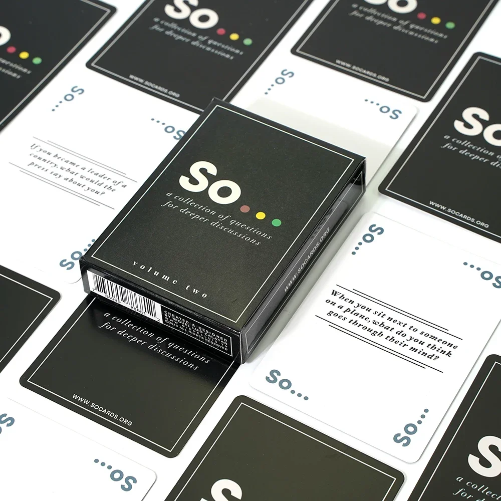 高品質な会話のきっかけをつくるカードゲーム、特別な質問カード - Board Game Question のレビューと価格