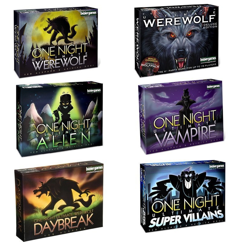 パーティーゲーム ワンナイト アルティメット ウェアウルフ  - Board Game Villainous のレビューと価格