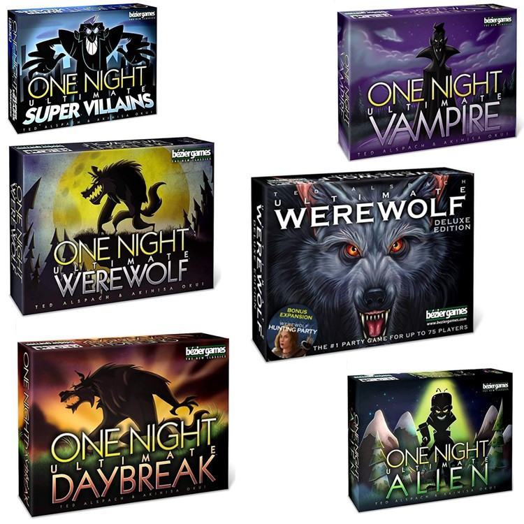 パーティーゲーム ワンナイト アルティメット ウェアウルフ  - Board Game Villainous のレビューと価格