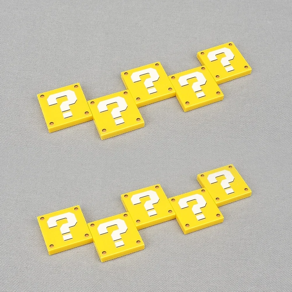 MOC 10 個パートクエスチョンマーク 3068 2X2  - Board Game Question のレビューと価格