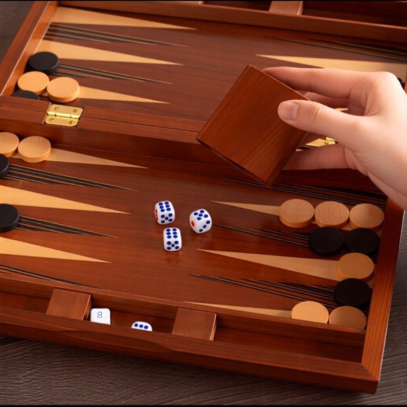無垢材バックギャモン 11-19 インチ高級プロフェッショナ - Board Game Harvest のレビューと価格