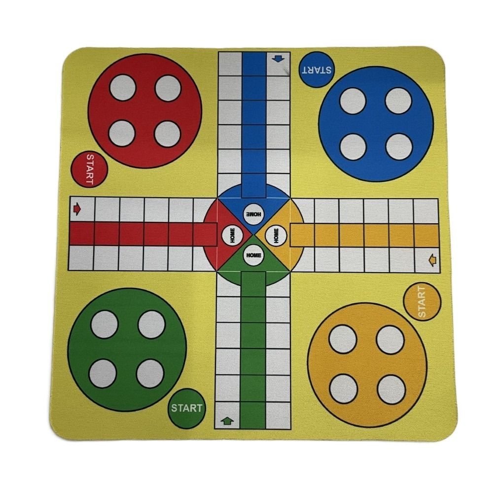 家族向けマウスパッド付きフライングチェス折りたたみ式ロールア - Board Game Ludo のレビューと価格