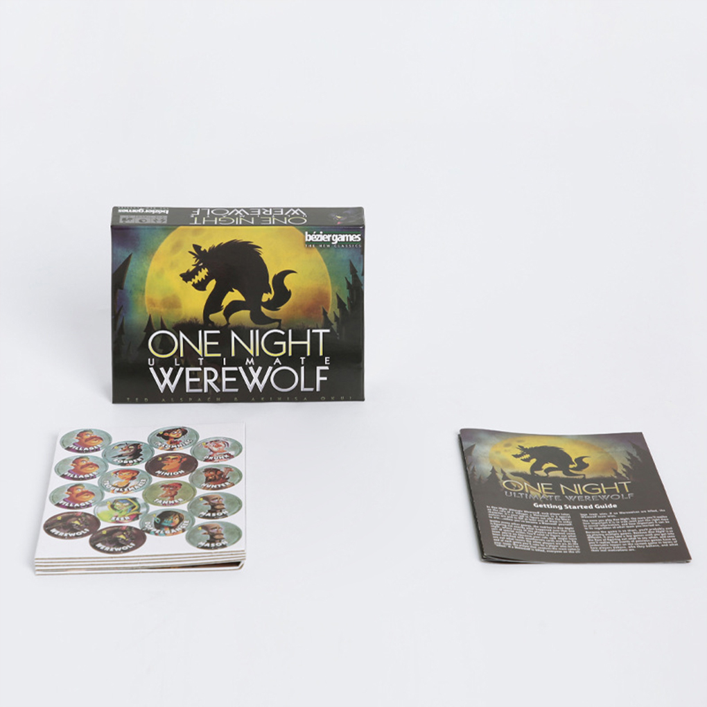 ワンナイトアルティメット狼男カードコレクション、ボードゲーム - Board Game Villainous のレビューと価格