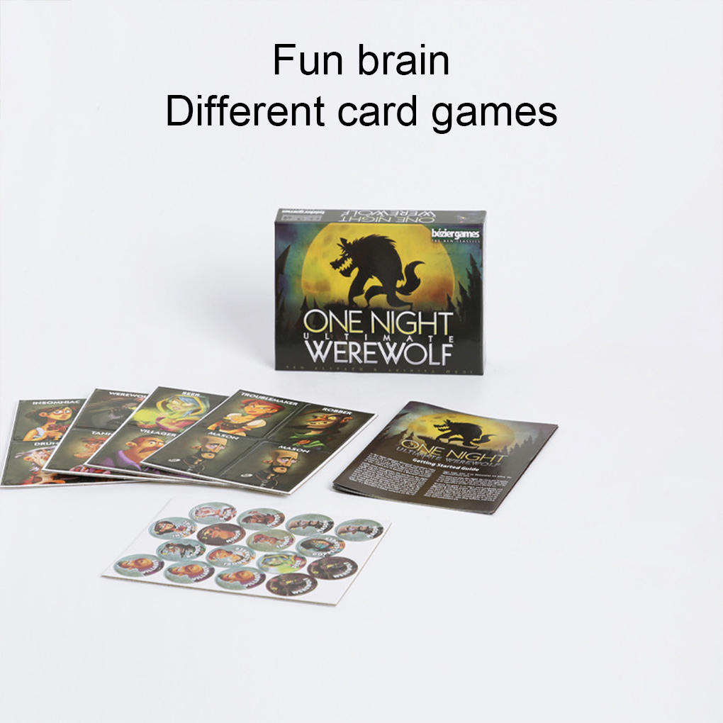 ワンナイトアルティメット狼男カードコレクション、ボードゲーム - Board Game Villainous のレビューと価格