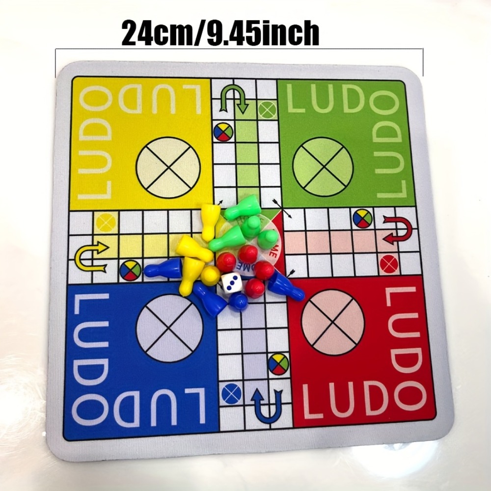 LUDOゲームボード（番号付き駒とサイコロ付き）- 家族のゲ - Board Game Ludo のレビューと価格