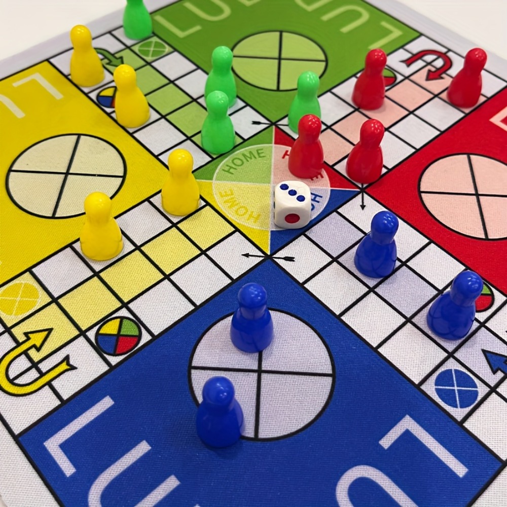 LUDOゲームボード（番号付き駒とサイコロ付き）- 家族のゲ - Board Game Ludo のレビューと価格