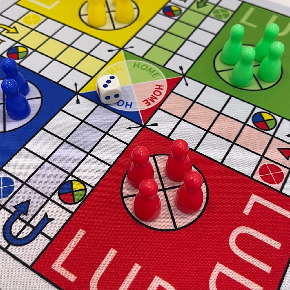 LUDOゲームボード（番号付き駒とサイコロ付き）- 家族のゲ - Board Game Ludo のレビューと価格