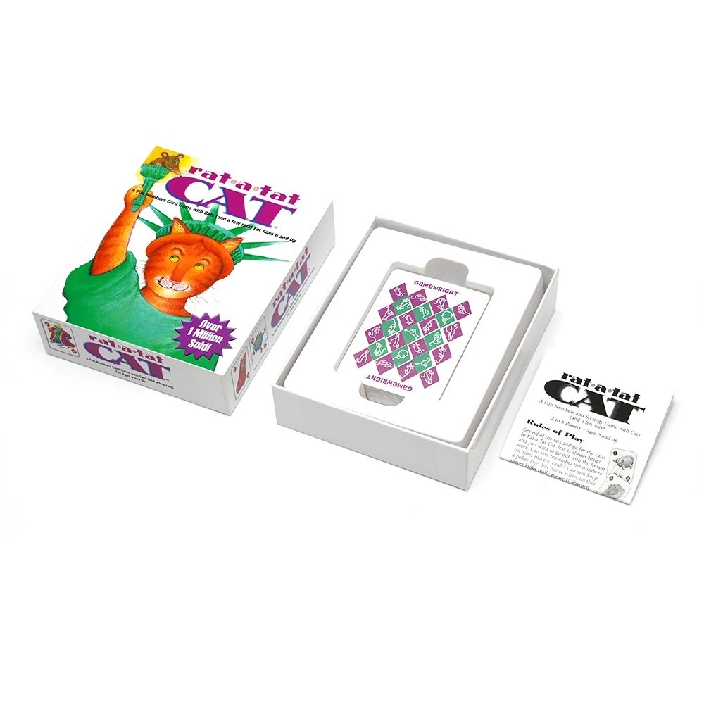 ラット・ア・タット・キャット 楽しい数字カードゲーム 猫と少 - Board Game For 2 Players のレビューと価格