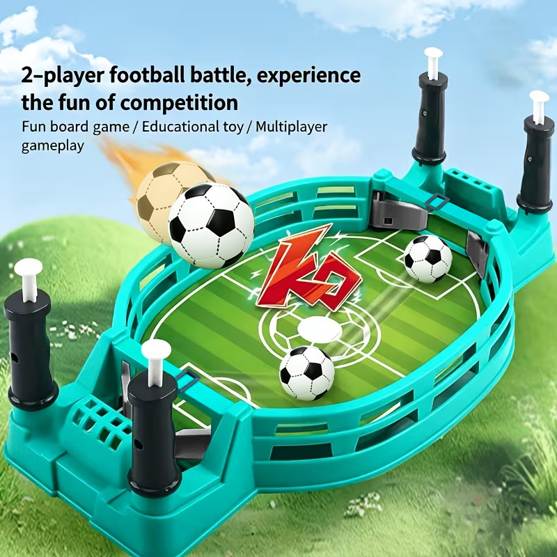 2人用卓上サッカーゲーム、ミニデスクトップフットボールバトル - Board Game For 2 Players のレビューと価格