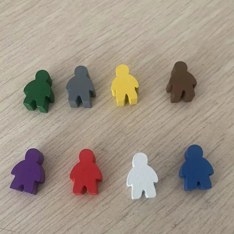 5 ピース/セットヒューマノイド木製チェスゲームアクセサリー - Board Game Catan のレビューと価格