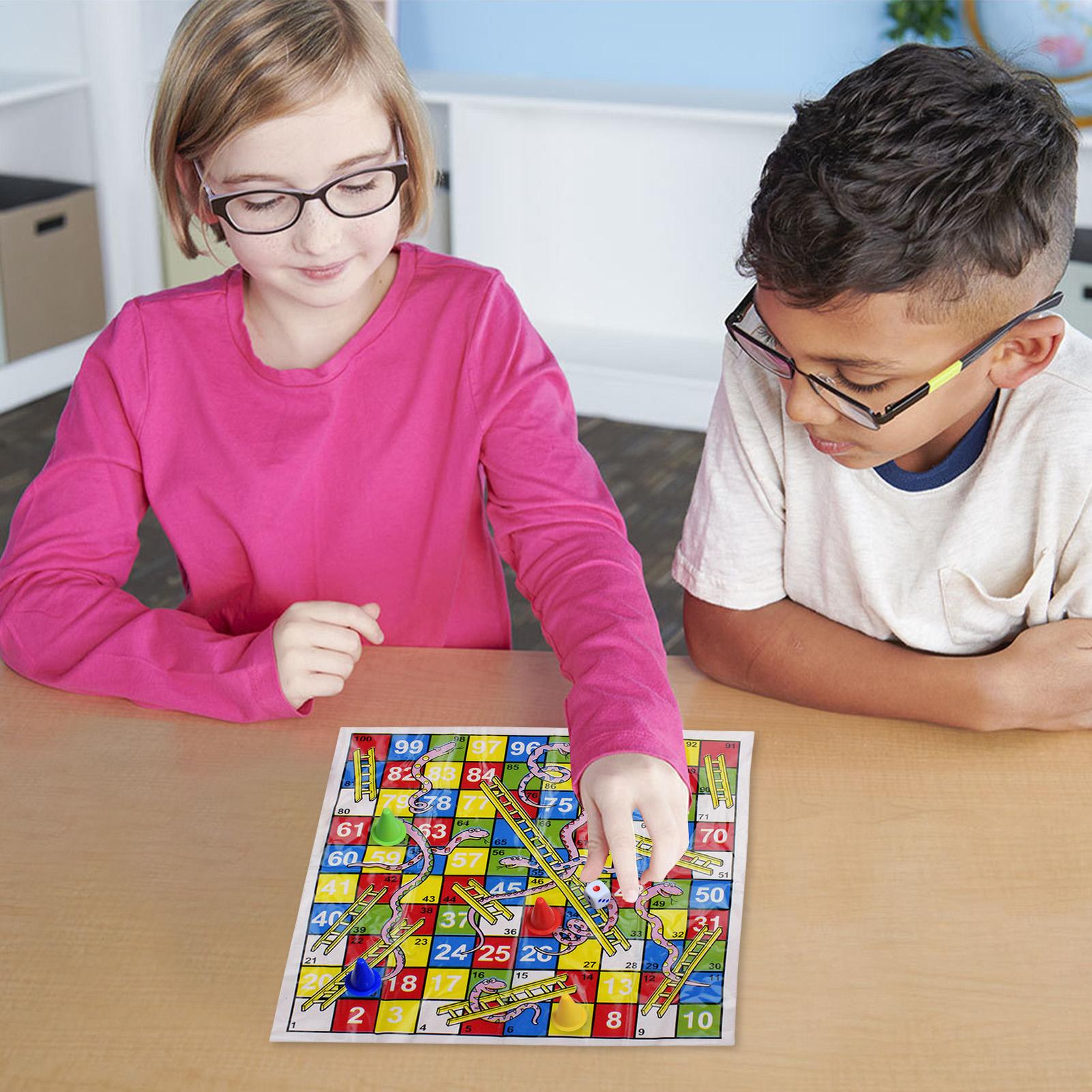 ヘビとはしご 子供のおもちゃ ルードーボードゲーム ポータブ - Board Game Ludo のレビューと価格